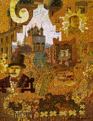 Алексей Акиндинов везёт в Рязань флаг орнаментализма